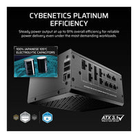 Corsair HX1000i SHIFT 1000W Cybenetics Platinum Fully Modular ATX PSU iCUE LINK Side-Mount