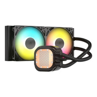 Corsair Nautilus 240 RS ARGB 240mm AIO Liquid CPU Cooler 2x 120mm Fans LGA1700 AM4 AM5 (Black)