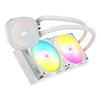 Corsair Nautilus 240 RS ARGB 240mm AIO Liquid CPU Cooler 2x 120mm Fans LGA1700 AM4 AM5 (White)