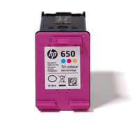 HP 650 Tri-Color Ink Cartridge