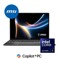 MSI Prestige 14 AI+ 14-inch Laptop Intel Core Ultra 7 355 1TB SSD 16GB RAM Intel Arc Windows 11 Home Platinum Gray