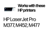 HP 410A Cyan Original LaserJet Toner Cartridge 2 300 pgs
