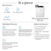 HP LaserJet Enterprise M612dn Mono Printer