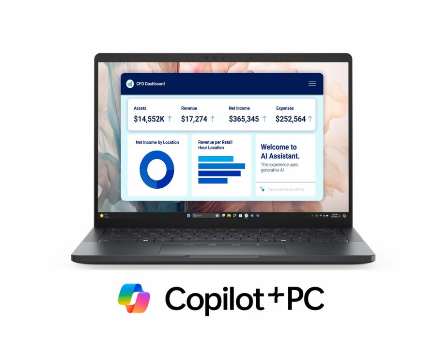 Dell Pro 14 Premium PA14250
Ultra 7 266V | Copilot+ | Win 11 Pro | vPro | 14.0"" FHD+
16GB RAM | 512GB SSD Gen4 | Intel Arc | FP Reader
Cams & Mic | Wi-Fi + BT | Backlit KB | 3-Cell | 3Y Pro Support