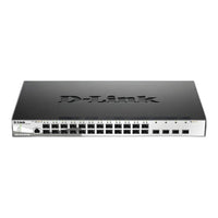 D-Link DGS-1210-28XS 28-Port Metro Ethernet Managed Switch 24x1G SFP 4x10G SFP+