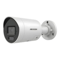 Hikvision 4MP AcuSense Strobe Light & Audible Warning Fixed Bulet Network Camera, 4mm, IR up to 40m, IP67