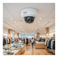 Hikvision 4MP Smart Hybrid Light with ColorVu Fixed Dome Network Camera, 2.8mm, Two-way Audio, IR/WL up to 30m, IP67, IK10