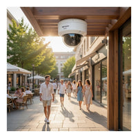Hikvision 4MP Smart Hybrid Light with ColorVu Fixed Dome Network Camera, 2.8mm, Two-way Audio, IR/WL up to 30m, IP67, IK10