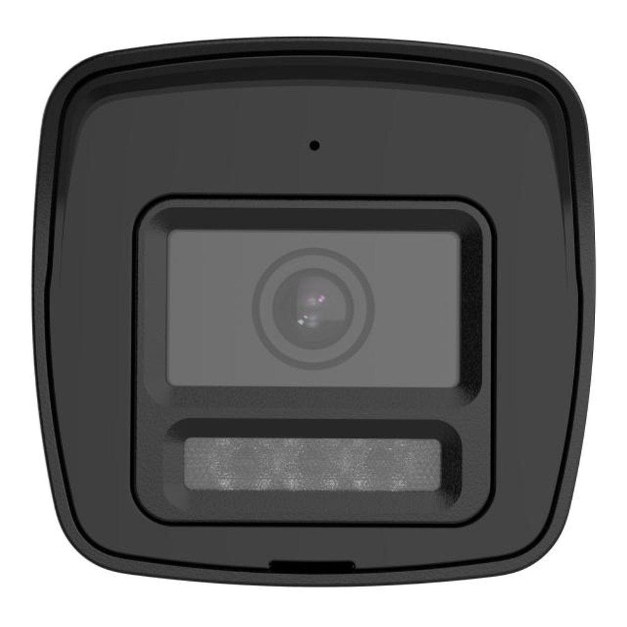 Hikvision 2MP Smart Hybrid Light Audio Fixed Mini Bullet Camera, 2.8mm, IR up to 25m, Wl up to 20m, built-in Mic, IP67