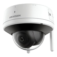 Hikvision 4MP Wireless Outdoor Dome Network Camera, 2.8mm, Two Way Built-in Audio. IP66, IR up to 30m
