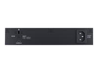 Dell Networking X1018 Smart Web Managed Switch/ 16x 1GbE and 2x 1GbE SFP ports Lifetime Limited Hardware Warranty Minimum Warranty ( add 575 BBEE to make the switch rackmountable )