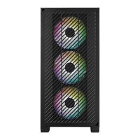 Cooler Master Elite 301 Mini Tower ATX PC Case Tempered Glass 3x 120mm Fans Black