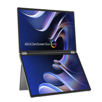 ASUS ZenScreen Duo OLED MQ149CD Dual 14-inch WUXGA Foldable Portable Monitor 100% DCI-P3