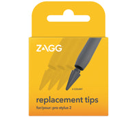 ZAGG Pro Stylus 2 Replacement Tips Pack of 4 Grey