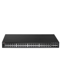 Edimax 54 Port, Web Smart, 48 Gigabit PoE+ Long Range Switch with 6 SFP+ Ports