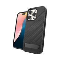 ZAGG Denali Snap KS Black Stand Case for iPhone 16 Pro MagSafe Compatible