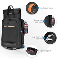 Everki Titan 18.4" Laptop Trolley Case Black