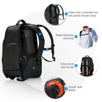 Everki Atlas Wheeled Laptop Backpack 13in to 17.3in