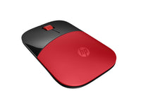 HP Z3700 Wireless Mouse Red 1200 DPI 2.4GHz USB Receiver Up to 16-Month Battery