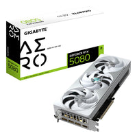 Gigabyte GeForce RTX 5080 AERO OC 16GB GDDR7 PCIe 5.0 SFF Graphics Card