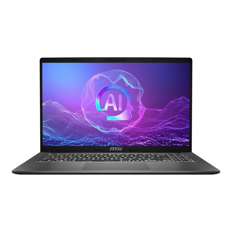 MSI Modern A15 AI+ 15.6-inch FHD Laptop AMD Ryzen AI 5 330 512GB SSD 16GB RAM Windows 11 Home Platinum Gray