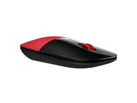 HP Z3700 Wireless Mouse Red 1200 DPI 2.4GHz USB Receiver Up to 16-Month Battery