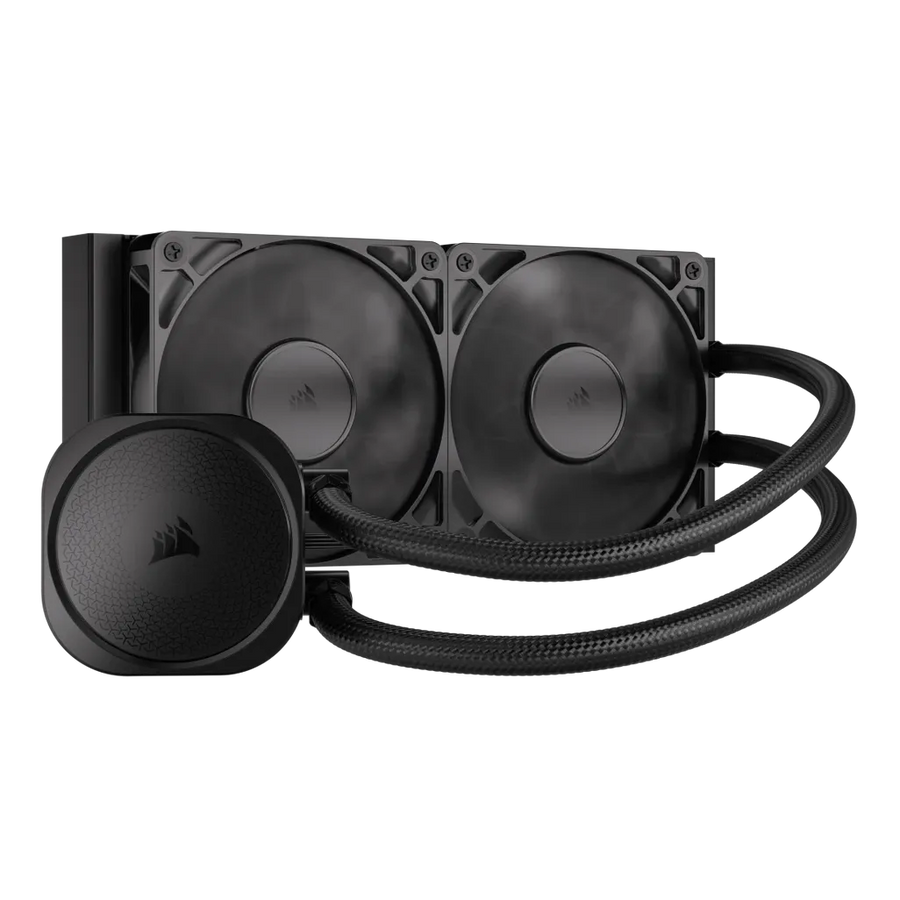 Corsair Nautilus 240 RS 240mm AIO Liquid CPU Cooler 2x 120mm Fans LGA1700 AM4 AM5 (Black)