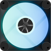 APNX FP1-R 120mm PWM ARGB Reverse Blade PC Case Fan Black