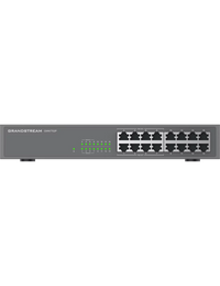 Grandstream Enterprise 16 port Unmanaged GbE PoE Switch - 138W | GWN7702P