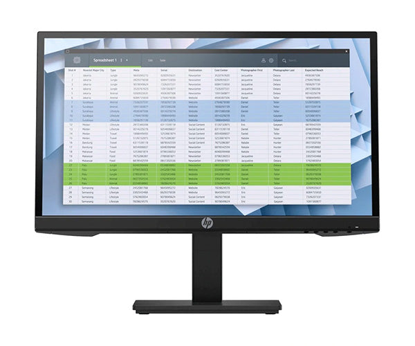 HP ProDisplay P22h G4 21.5" FHD LED IPS 1xHDMI 1xVGA 1xDP (Sea)