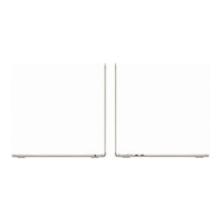 15-inch MacBook Air: Apple M4 chip with 10-core CPU and 10-core GPU, 24GB, 512GB SSD - Starlight,Model A3241