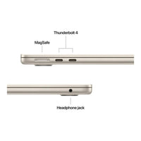 13-inch MacBook Air: Apple M5 chip with 10-core CPU and 8-core GPU, 16GB, 512GB SSD - Starlight,Model A3449