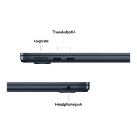 13-inch MacBook Air: Apple M5 chip with 10-core CPU and 10-core GPU, 16GB, 1TB SSD - Midnight,Model A3449