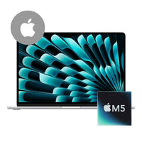 15-inch MacBook Air: Apple M5 chip with 10-core CPU and 10-core GPU, 16GB, 512GB SSD - Silver,Model A3448