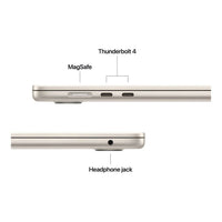 15-inch MacBook Air: Apple M5 chip with 10-core CPU and 10-core GPU, 16GB, 1TB SSD - Starlight,Model A3448