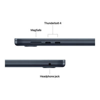 15-inch MacBook Air: Apple M5 chip with 10-core CPU and 10-core GPU, 16GB, 512GB SSD - Midnight,Model A3448