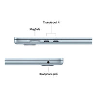 15-inch MacBook Air: Apple M5 chip with 10-core CPU and 10-core GPU, 16GB, 512GB SSD - Sky Blue,Model A3448