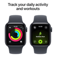 Apple Watch SE 3 GPS + Cellular 40mm Midnight Aluminium Case with Midnight Sport Band - S/M,Model A3326