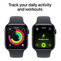 Apple Watch SE 3 GPS + Cellular 44mm Midnight Aluminium Case with Midnight Sport Band - S/M,Model A3328