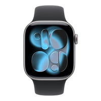 Apple Watch Series 11 GPS 42mm Space Grey Aluminium Case with Black Sport Band - S/M,Model A3331