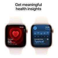 Apple Watch Series 11 GPS 42mm Rose Gold Aluminium Case with Light Blush Sport Band - S/M,Model A3331