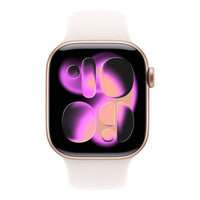 Apple Watch Series 11 GPS 42mm Rose Gold Aluminium Case with Light Blush Sport Band - M/L,Model A3331