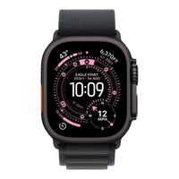 Apple Watch Ultra 3 GPS + Cellular 49mm Black Titanium Case with Black Alpine Loop - Medium,Model A3281
