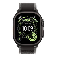 Apple Watch Ultra 3 GPS + Cellular 49mm Black Titanium Case with Black/Charcoal Trail Loop - S/M,Model A3281
