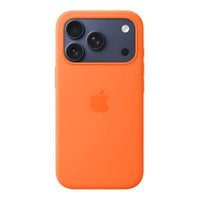 iPhone 17 Pro Silicone Case with MagSafe - Orange,Model A3559