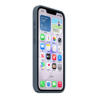 iPhone 17e Silicone Case with MagSafe - Anchor Blue,Model A3646