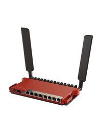 MikroTik L009UiGS-2HaxD-IN Desktop Router with 2.5Gb SFP, 8 x Gigabit Ethernet and 2.4GHz AX Wi-Fi