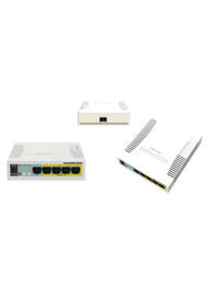 MikroTik Smart Desktop Switch 5 Port Gigabit 1SFP PoE Port | RB260GSP
