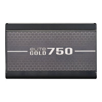 Cooler Master Elite Gold 750W 80 PLUS Gold Fully Modular ATX 3.1 PSU PCIe Gen 5.1