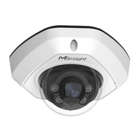 Milesight 5MP, AI Vandal-proof Mini Dome Network Camera - IK10-rated, Intelligent Analytics